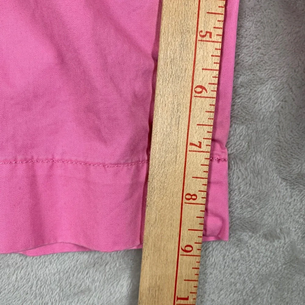 Polo Ralph Lauren Shorts Mens 33 Pink Classic Fit Pima Cotton Chino Flat Front